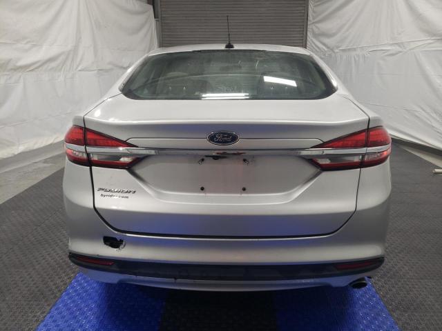 3FA6P0G70HR107656 - 2017 FORD FUSION S SILVER photo 6