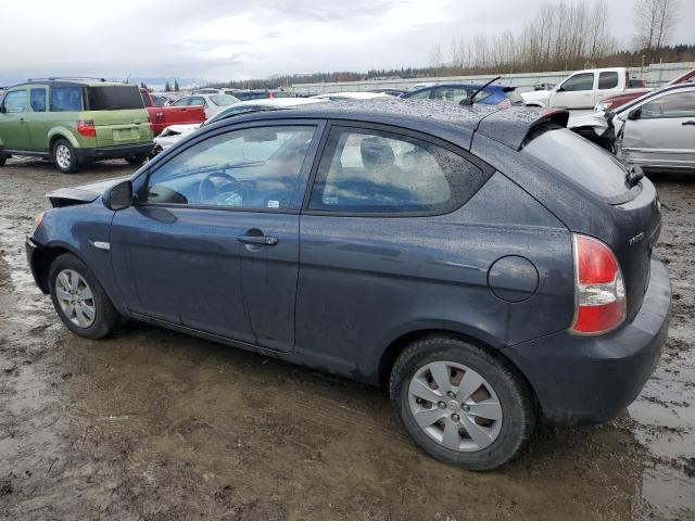 KMHCM3AC9AU162601 - 2010 HYUNDAI ACCENT BLUE GRAY photo 2