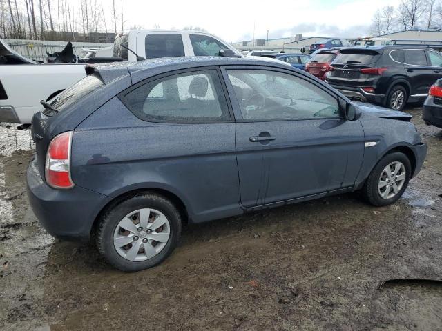 KMHCM3AC9AU162601 - 2010 HYUNDAI ACCENT BLUE GRAY photo 3