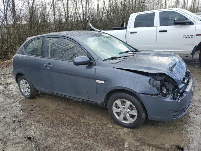 KMHCM3AC9AU162601 - 2010 HYUNDAI ACCENT BLUE GRAY photo 4