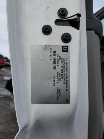 1GBDV13W67D175711 - 2007 CHEVROLET UPLANDER INCOMPLETE 白色 照片 12