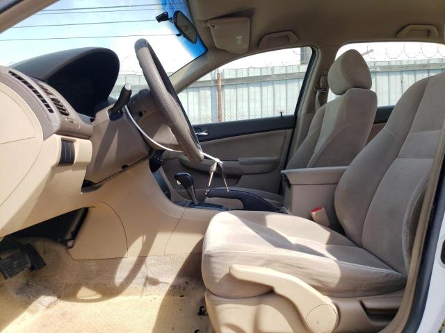 JHMCM56177C012362 - 2007 HONDA ACCORD VALUE WHITE photo 7