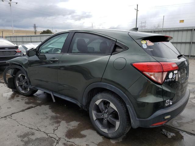 3CZRU6H56JG708601 - 2018 HONDA HR-V EX GREEN photo 2