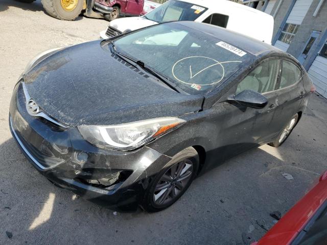 5NPDH4AEXEH532359 - 2014 HYUNDAI ELANTRA SE BLACK photo 1