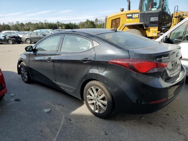 5NPDH4AEXEH532359 - 2014 HYUNDAI ELANTRA SE BLACK photo 2