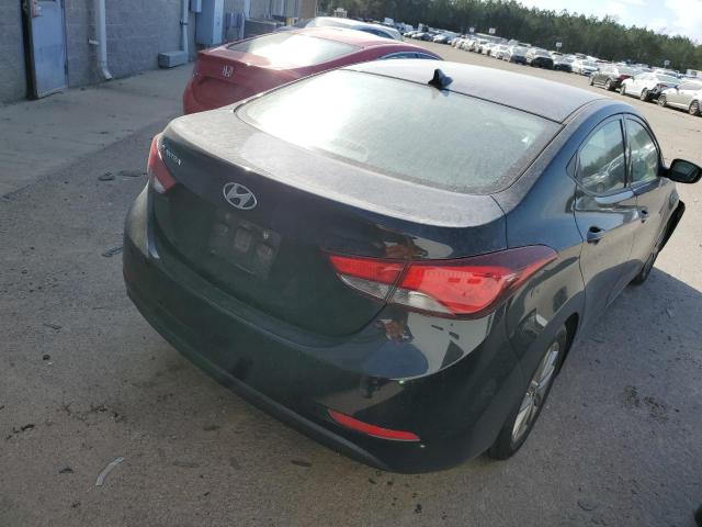 5NPDH4AEXEH532359 - 2014 HYUNDAI ELANTRA SE BLACK photo 3