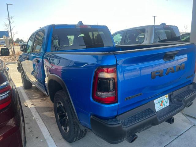 1C6SRFLT5MN500954 - 2021 RAM 1500 REBEL BLUE photo 4