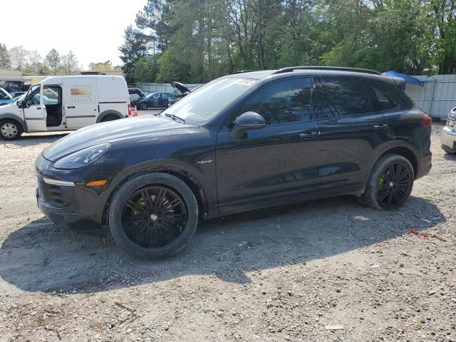 WP1AE2A29FLA50337 - 2015 PORSCHE CAYENNE SE HYBRID BLACK photo 1