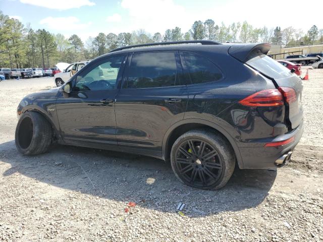 WP1AE2A29FLA50337 - 2015 PORSCHE CAYENNE SE HYBRID BLACK photo 2