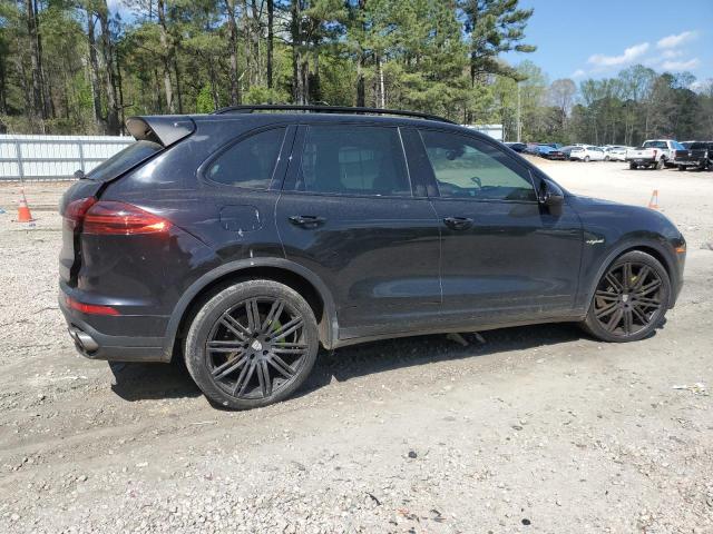 WP1AE2A29FLA50337 - 2015 PORSCHE CAYENNE SE HYBRID BLACK photo 3