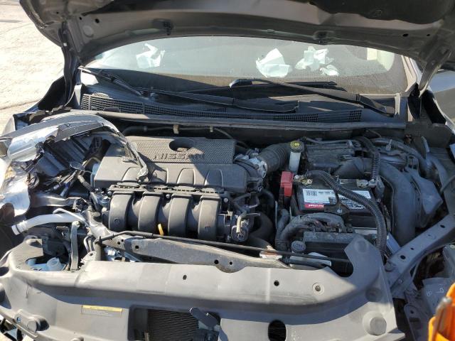 3N1AB7AP5HY374885 - 2017 NISSAN SENTRA S SILVER photo 11