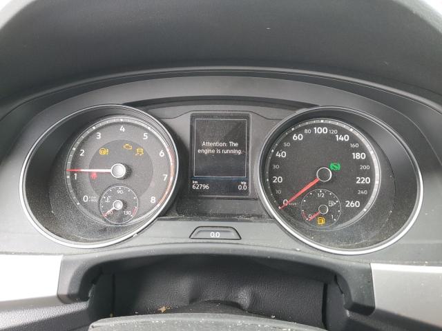 1V2BR2CA9MC547205 - 2021 VOLKSWAGEN ATLAS SEL WHITE photo 9