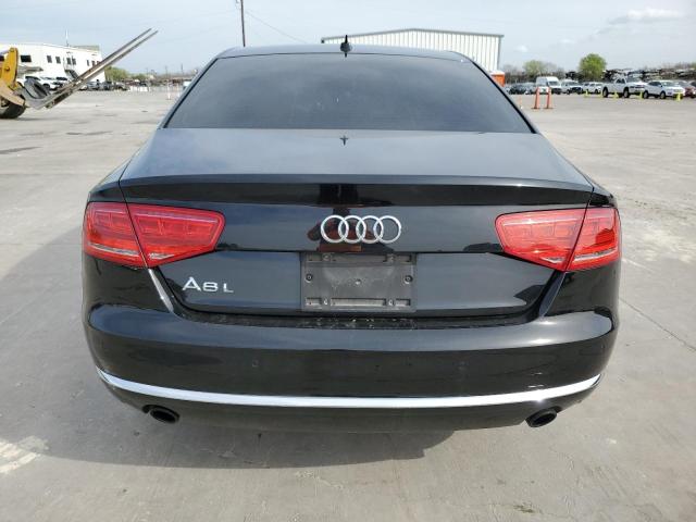 WAURGAFD0DN009869 - 2013 AUDI A8 L QUATTRO BLACK photo 6