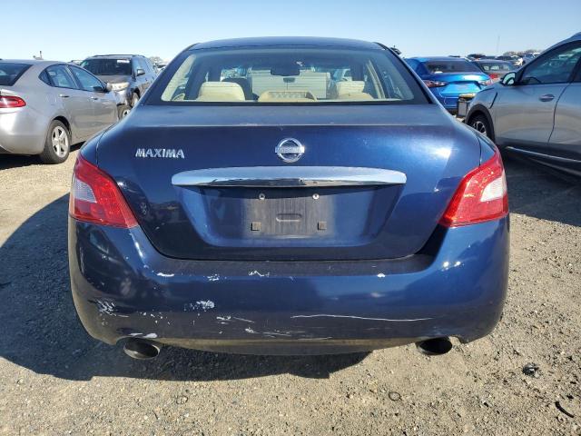 1N4AA5AP8AC840477 - 2010 NISSAN MAXIMA S BLUE photo 6