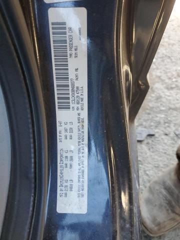 1C3LC45K88N668377 - 2008 CHRYSLER SEBRING CHARCOAL photo 12