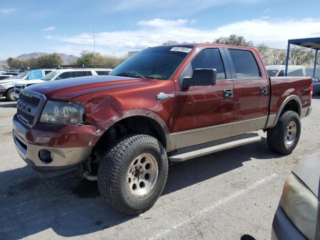 1FTPW12546KD84289 - 2006 FORD F150 SUPERCREW BURGUNDY photo 1