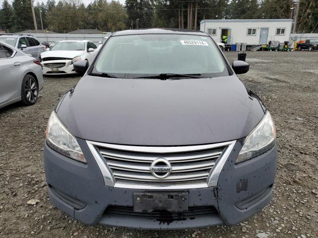 3N1AB7AP9EY250128 - 2014 NISSAN SENTRA S GRAY photo 5