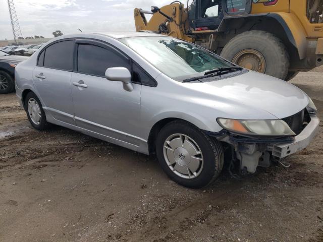 JHMFA3F25AS005622 - 2010 HONDA CIVIC HYBRID SILVER photo 4