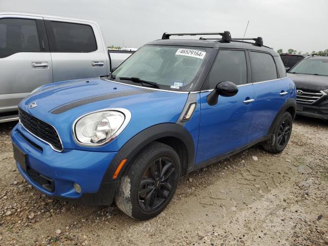 WMWZC3C55EWT00125 - 2014 MINI COOPER S COUNTRYMAN BLUE photo 1