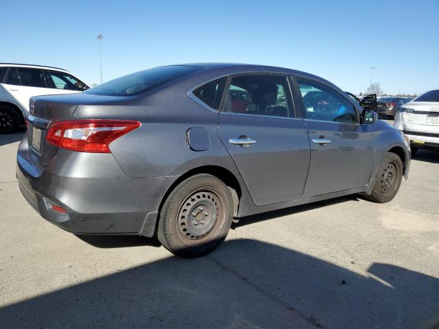 3N1AB7AP0HY203915 - 2017 NISSAN SENTRA S GRAY photo 3