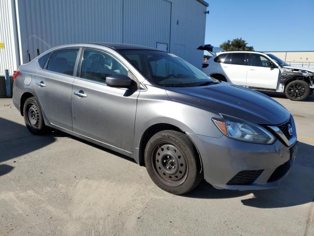 3N1AB7AP0HY203915 - 2017 NISSAN SENTRA S GRAY photo 4