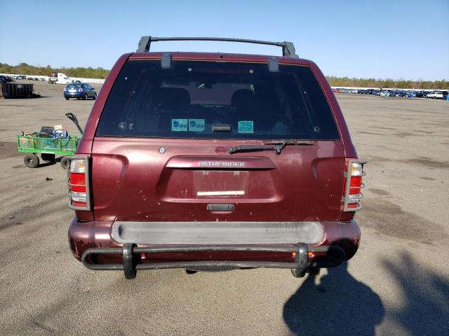 JN8DR09Y42W740056 - 2002 NISSAN PATHFINDER LE 勃艮第红 照片 6