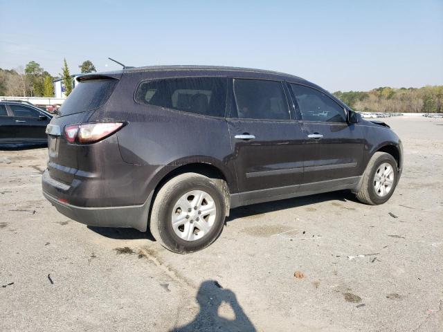 1GNKRFKD5HJ141838 - 2017 CHEVROLET TRAVERSE LS GRAY photo 3