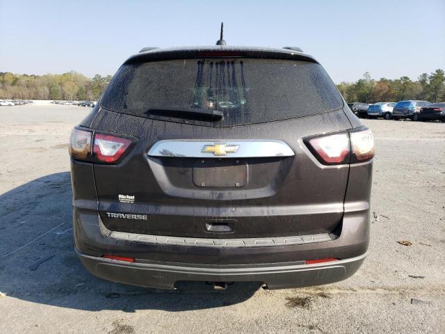 1GNKRFKD5HJ141838 - 2017 CHEVROLET TRAVERSE LS GRAY photo 6