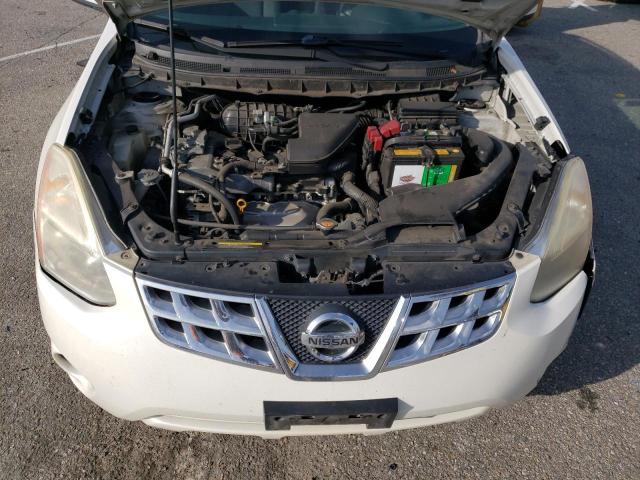 JN8AS5MT6BW178161 - 2011 NISSAN ROGUE S WHITE photo 11