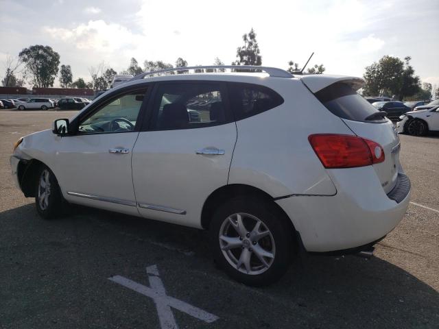 JN8AS5MT6BW178161 - 2011 NISSAN ROGUE S WHITE photo 2