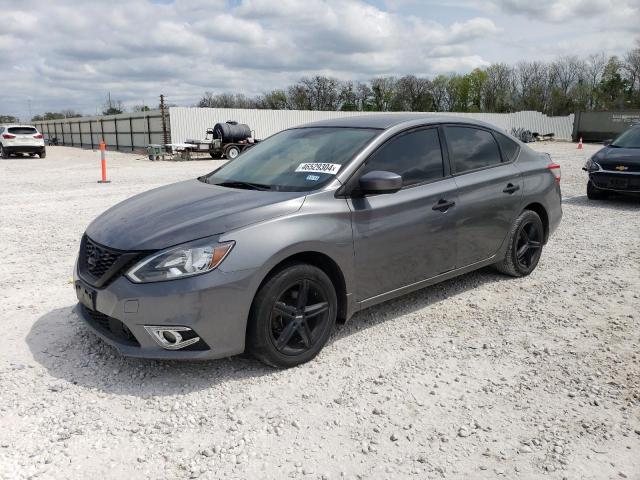 3N1AB7AP6KY221908 - 2019 NISSAN SENTRA S GRAY photo 1