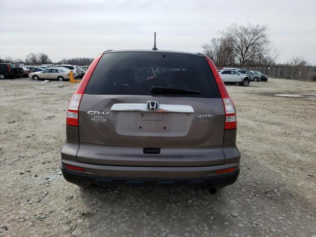 5J6RE4H76BL085102 - 2011 HONDA CR-V EXL BROWN photo 6