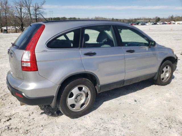 JHLRE38347C051022 - 2007 HONDA CR-V LX SILVER photo 3