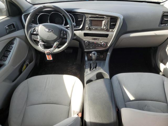 KNAGM4A75D5441389 - 2013 KIA OPTIMA LX SILVER photo 8