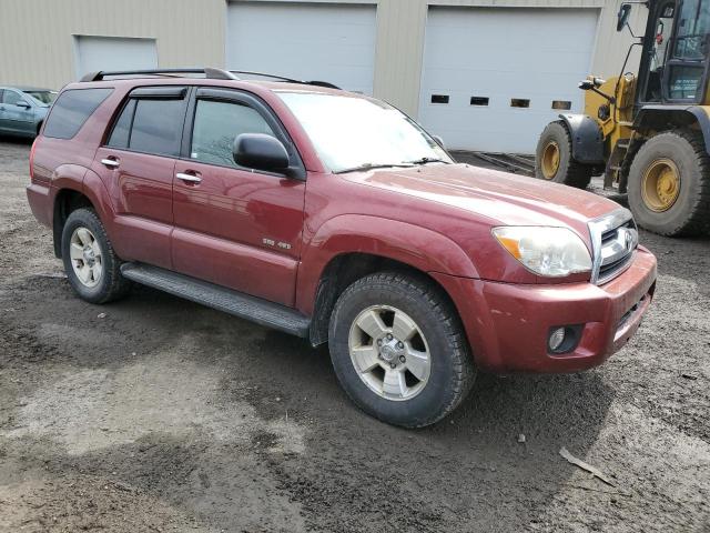 JTEBU14R168076389 - 2006 TOYOTA 4RUNNER SR5 MAROON photo 4