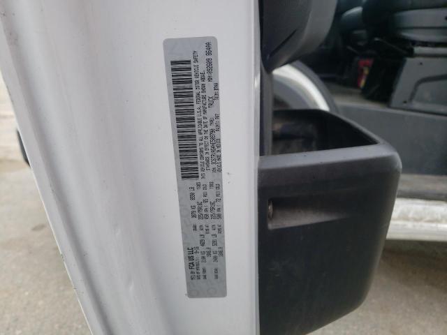 3C6TRVAG4HE509790 - 2017 RAM PROMASTER 1500 STANDARD WHITE photo 13