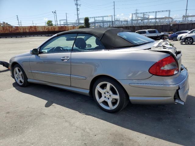 WDBTK75G46T061475 - 2006 MERCEDES-BENZ CLK 500 SILVER photo 2