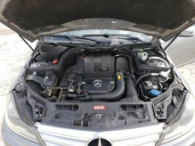 WDDGF4HBXCR202456 - 2012 MERCEDES-BENZ C 250 SILVER photo 11