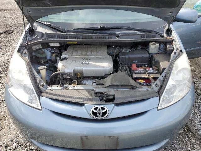 5TDYK4CC9AS310978 - 2010 TOYOTA SIENNA XLE BLUE photo 12