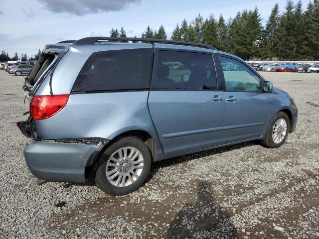 5TDYK4CC9AS310978 - 2010 TOYOTA SIENNA XLE BLUE photo 3