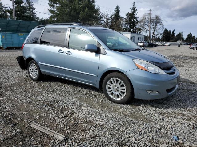 5TDYK4CC9AS310978 - 2010 TOYOTA SIENNA XLE BLUE photo 4