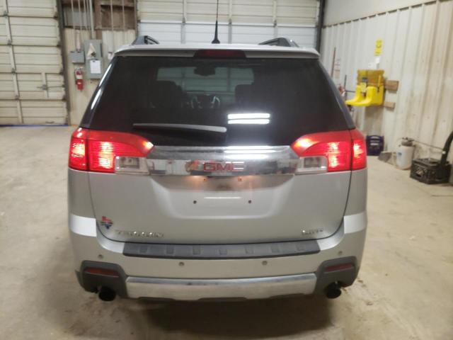 2GKFLXE52C6350289 - 2012 GMC TERRAIN SLT SILVER photo 6