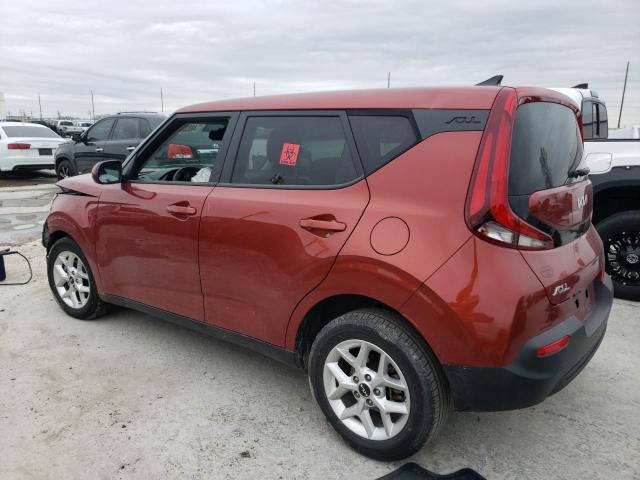 KNDJ23AU7N7809866 - 2022 KIA SOUL LX BURGUNDY photo 2