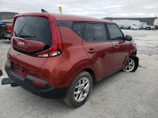 KNDJ23AU7N7809866 - 2022 KIA SOUL LX BURGUNDY photo 3