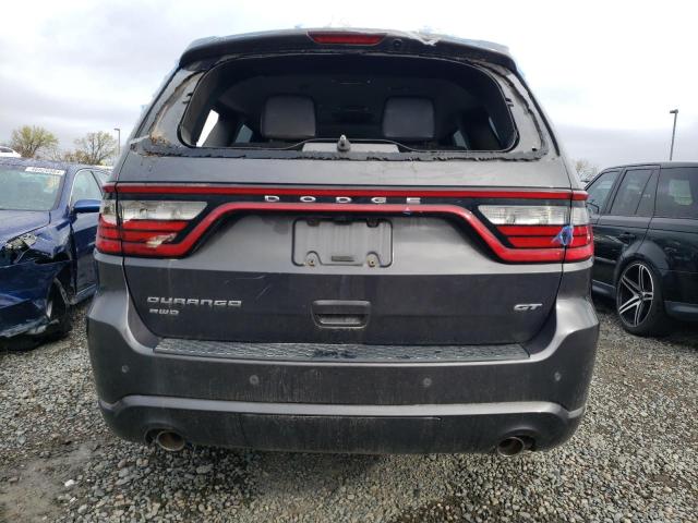 1C4RDJDG6HC917723 - 2017 DODGE DURANGO GT CHARCOAL photo 6