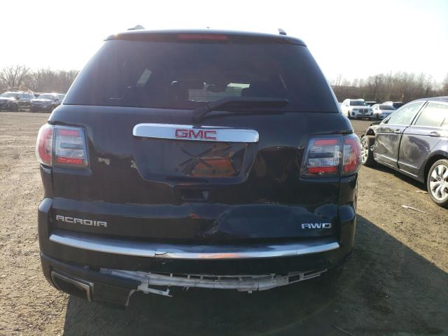 1GKKVTKD2GJ186564 - 2016 GMC ACADIA DENALI BLACK photo 6