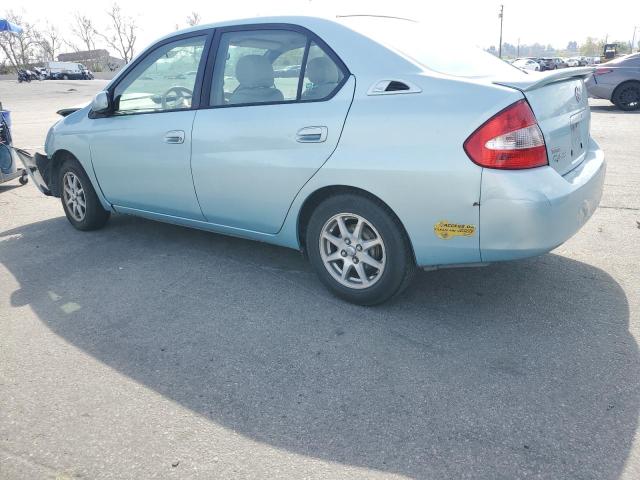 JT2BK18U020046827 - 2002 TOYOTA PRIUS TURQUOISE photo 2