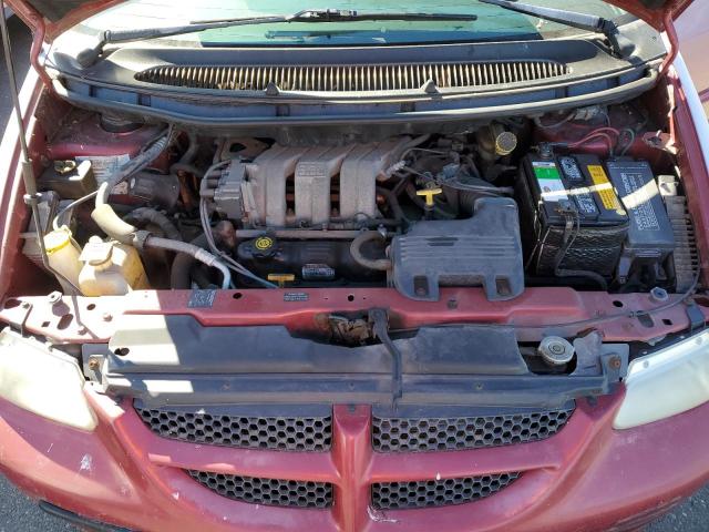 1B4GP44R1XB816804 - 1999 DODGE GRAND CARA SE RED photo 12