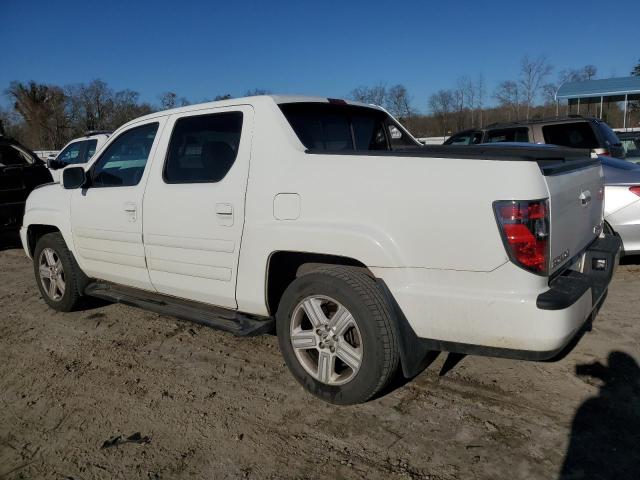 5FPYK1F53EB010527 - 2014 HONDA RIDGELINE RTL WHITE photo 2