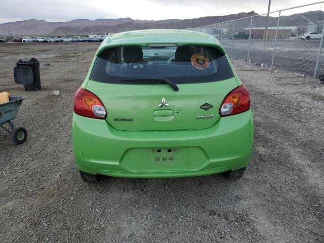 ML32A4HJ3EH016537 - 2014 MITSUBISHI MIRAGE ES GREEN photo 6